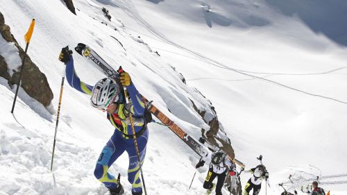 Matteo Eydallin al 4° Trofeo Marmotta della Val Martello